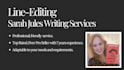 line edit your manuscript