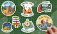 design a unique sticker design tailored just for you