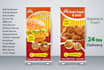 create unique banner ad, billboard, roll up banner design