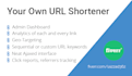 setup yourls URL shortener script on your website