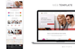 design professional psd web template and mobile ui