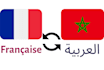 manually translate french to arabic and vice versa