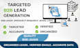 provide targeted email lists and business leads