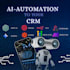 add ai automation to your CRM using gpt, n8n, zapier and make com