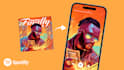 create an 3 to 8 seconds animated cover for spotify canvas