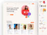 design ui ux responsive figma website landing page
