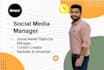 do content creation and be your social media manager