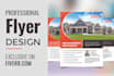 do real estate flyer design modern flyers design