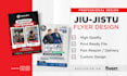 make a jiu jitsu flyer design