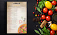 design an eye catching food menu, restaurants, cafe menu etc