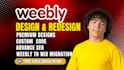 build a premium weebly website in 24hrs