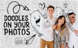 draw doodles on your photos or pictures