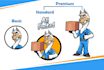 draw modern cartoon character, and mascot logo design