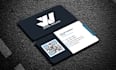design a modern professional business card for your brand