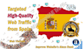 send spanish web visitors, geo traffic from spain