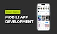 develop a mobile app for ios and android using react native