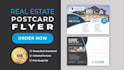 design real estate eddm postcard or flyer