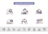design custom hand drawn, doodle icons