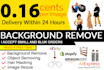photoshop remove background of 100 images
