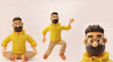 create stylized 3d characters, models and animations