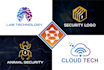 design tech crypto security and technology logo