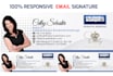 create modern email signature
