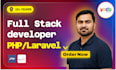 rebuild custom website development as full stack developer, front end developer