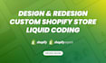 design shopify store and develop shopify with liquid coding