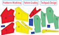 make clothing sewing pattern for your project