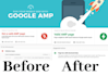 convert website to google amp and fix all amp errors