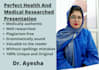 write a perfect presentation on medical related topics