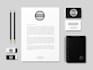 do creative stationary design with unlimited revisions