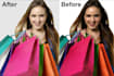 retouch photo high end professionally