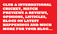 write a professional article on cricket