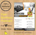 design professional construction flyer for your business