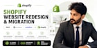 redesign or migrate wix wordpress website to shopify store