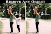 remove object, people and background from a photo with photoshop