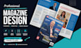 design professional magazine layout, catalog, and newsletter in indesign