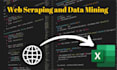 do web scraping, extraction, data mining, and internet search
