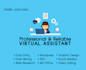 be your virtual assistant, data, research, admin work