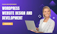 build a professional wordpress website with SEO and responsive design
