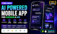 build ai powered mobile app for android and ios