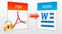 rewrite your non editable files into editable doc file