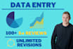 do data entry, copy and pasting, and internet research