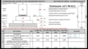 quantity estimation of buildings, roads and dams