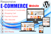 create salesy woocommerce website online store webshop