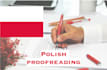 proofread a text in polish