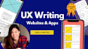 write UX and marketing content for your website and apps