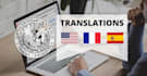 translate english and french to spanish