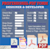 create fillable pdf form or convert to fillable pdf form
